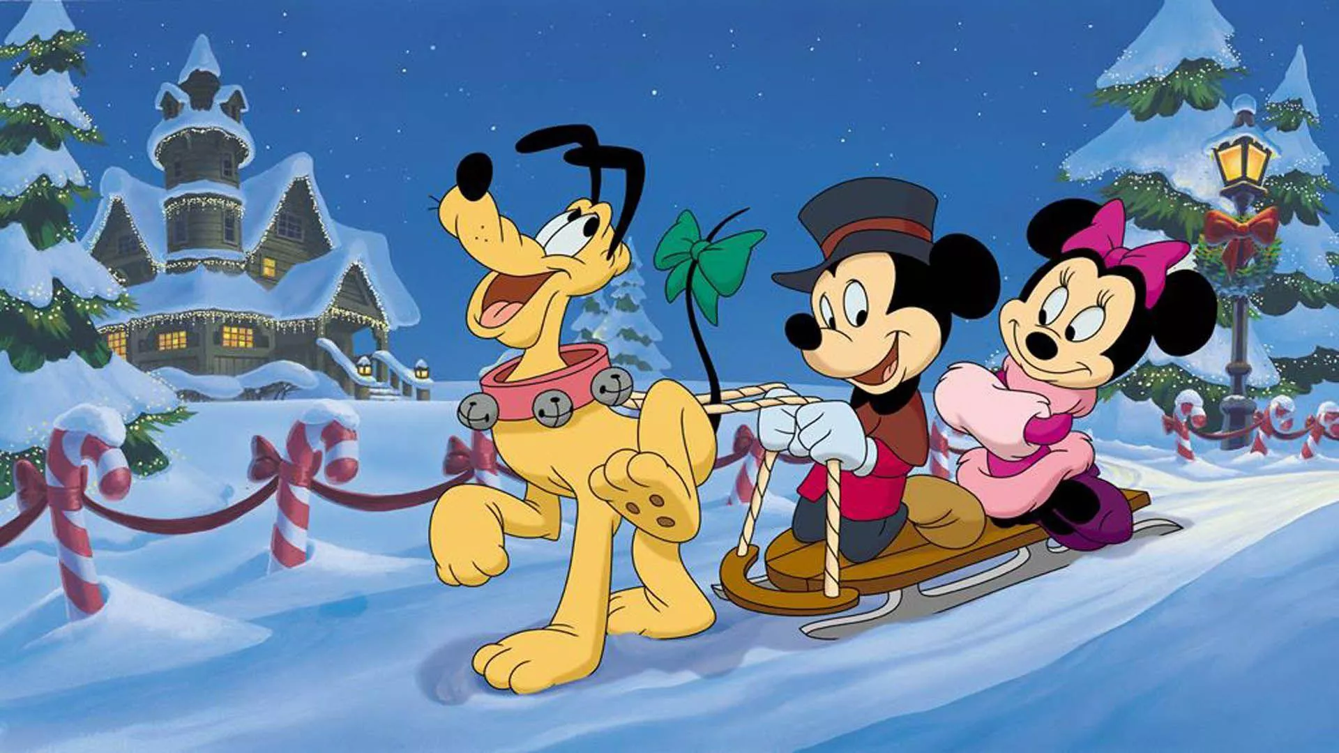 Mickey Mouse Christmas Wallpaper Free