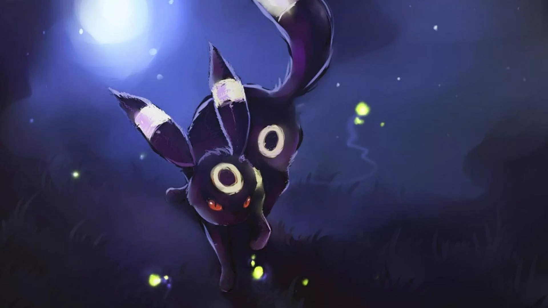 Umbreon In The Dark Wallpaper