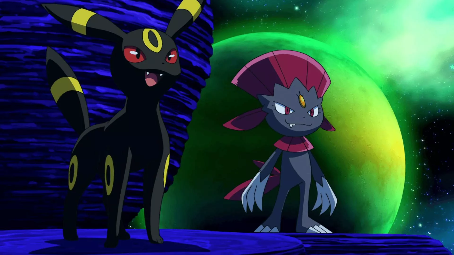 Download free Weavile With Umbreon