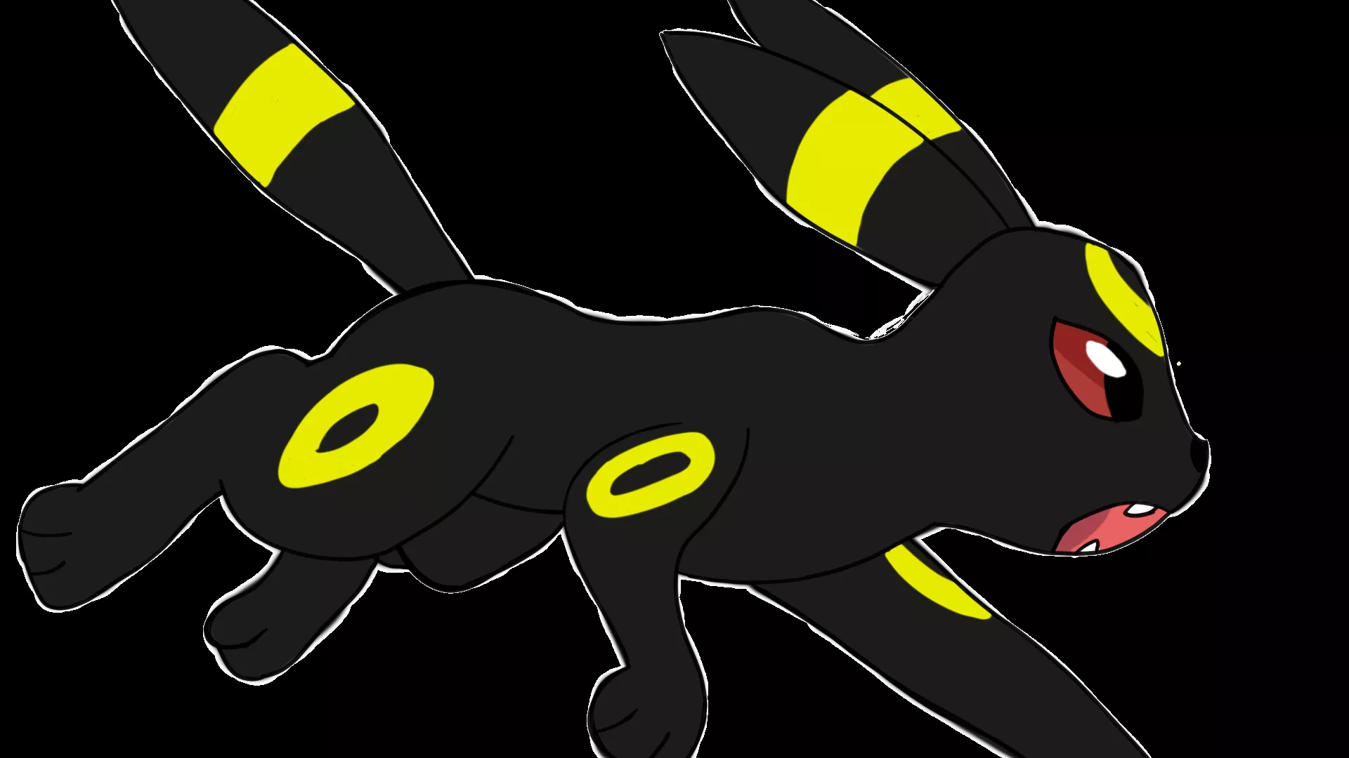 Umbreon HD by SkyfireTailspin - Fur