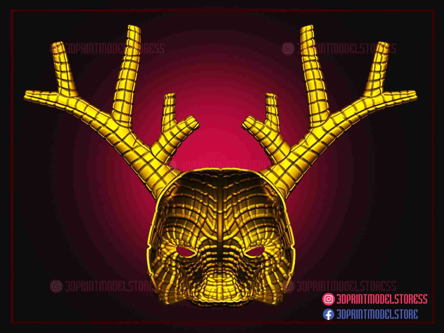 Cosplay STL Download Game Mask