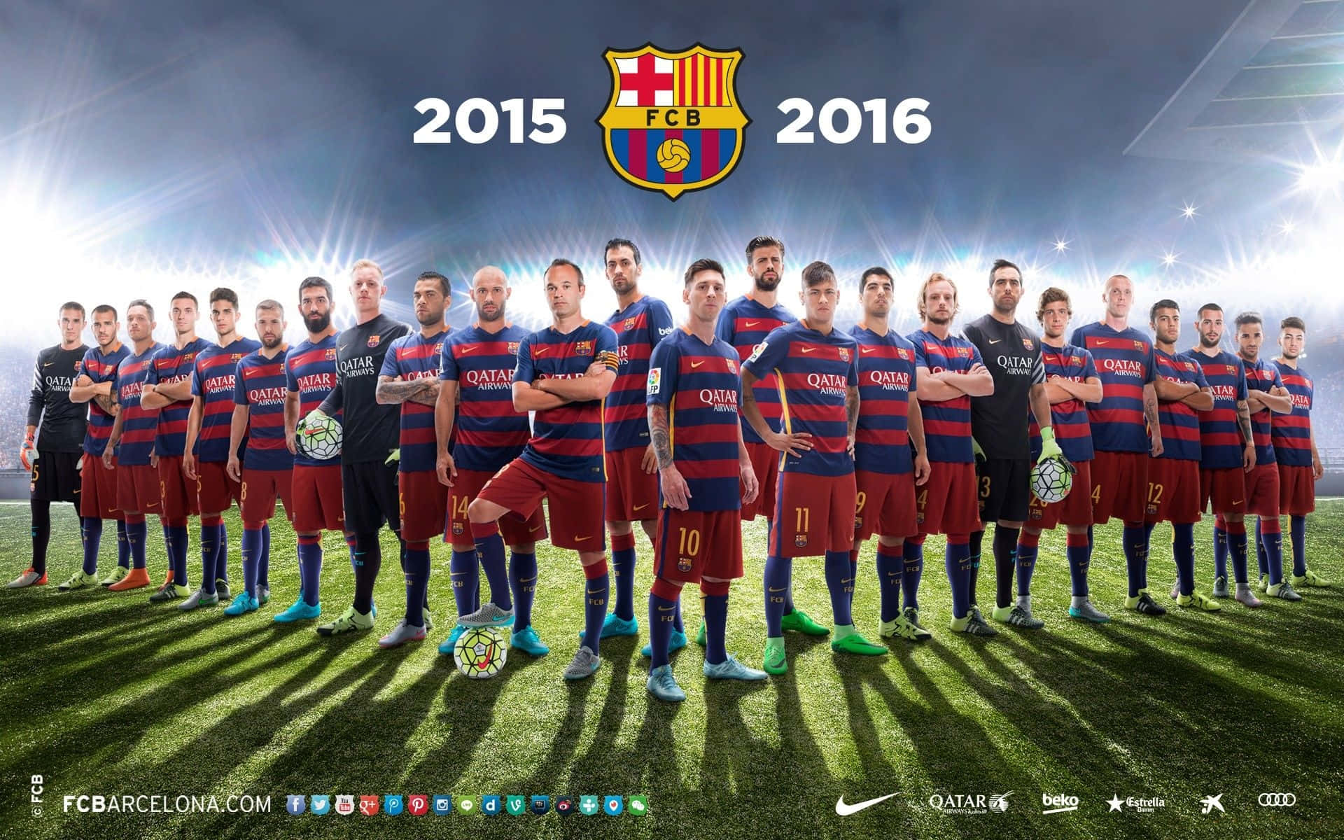 Download Fc Barcelona Football Team
