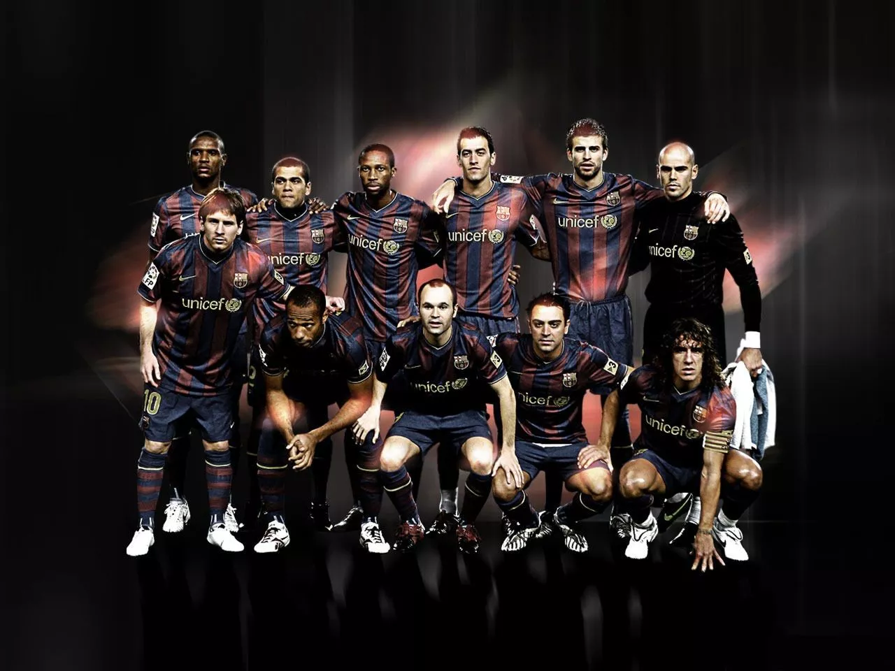 FC Barcelona Team Cool HD Wallpaper 2013