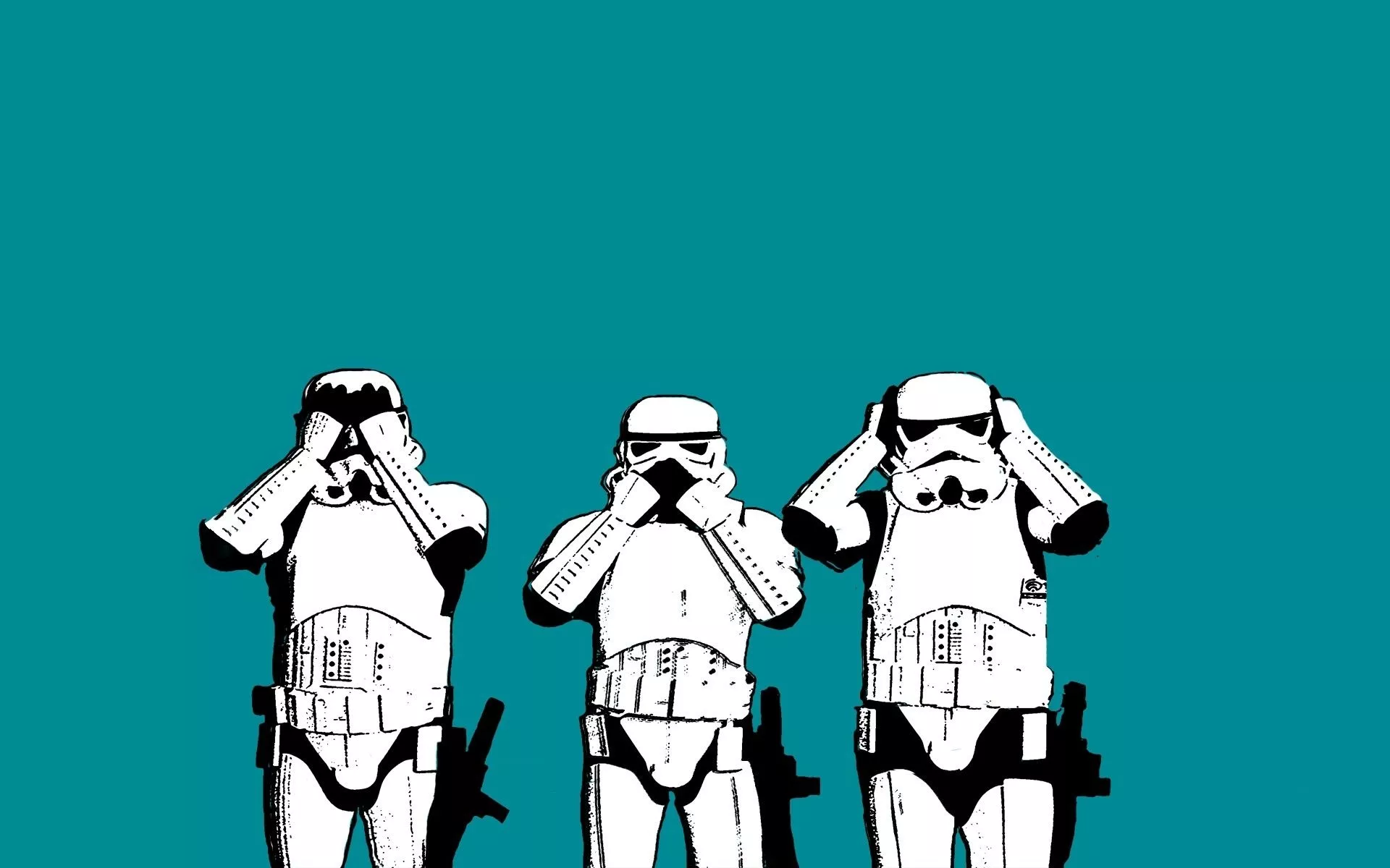 Stormtrooper Funny Star Wars HD Wallpaper