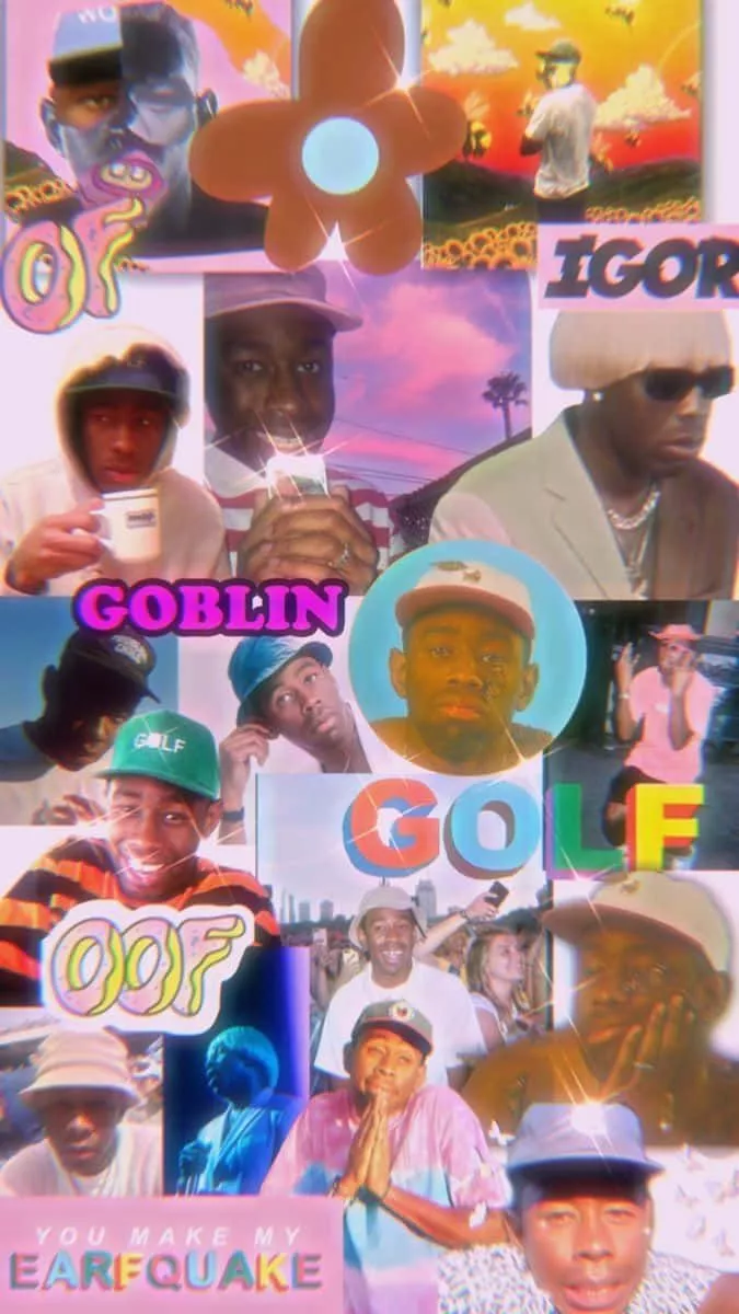 Creator Collage Aesthetic Wallpaper