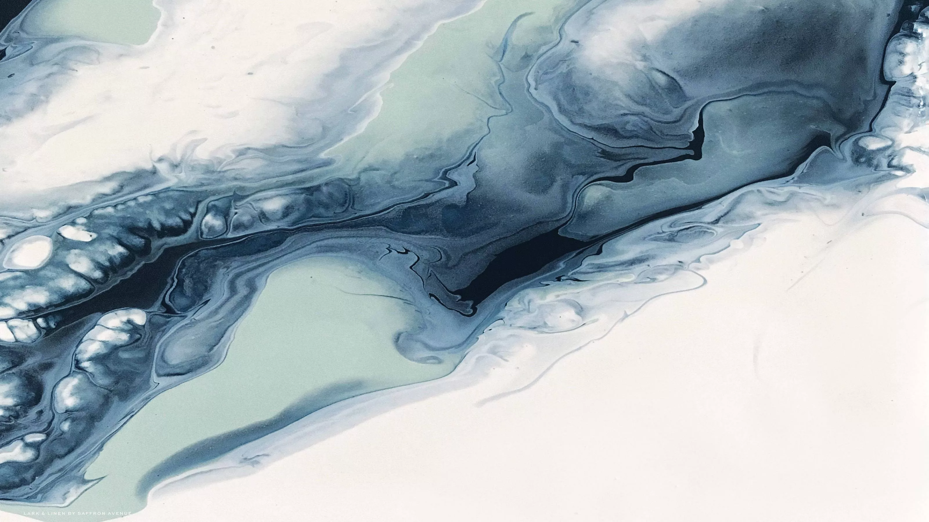 Download Marble Desktop Blue Fluid
