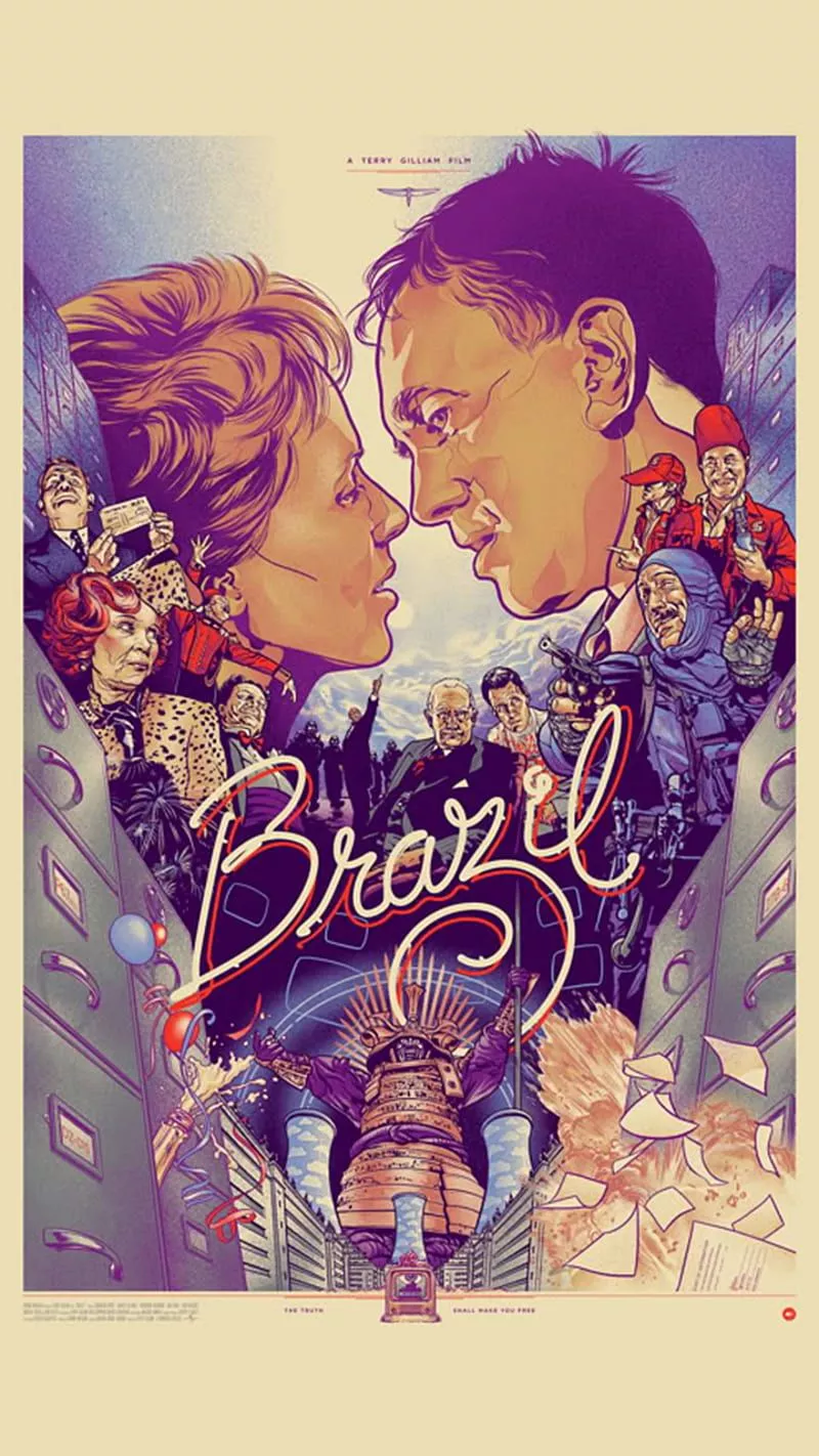 Brazil, art, film, movies, poster