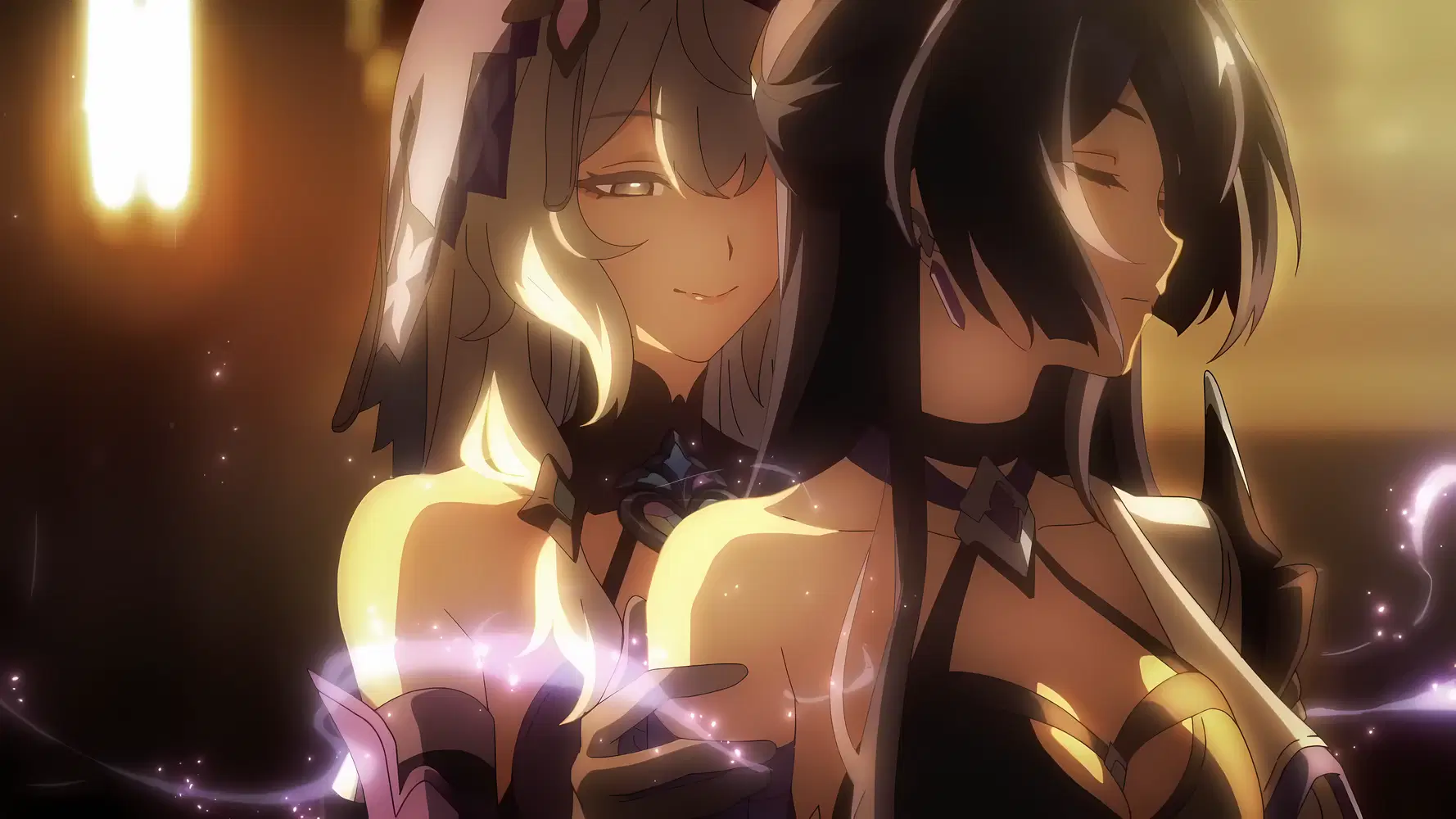 Acheron and Black Swan 4K wallpaper