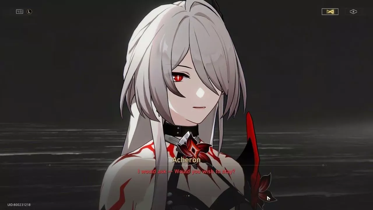 Black Hole Honkai Star Rail Cutscene