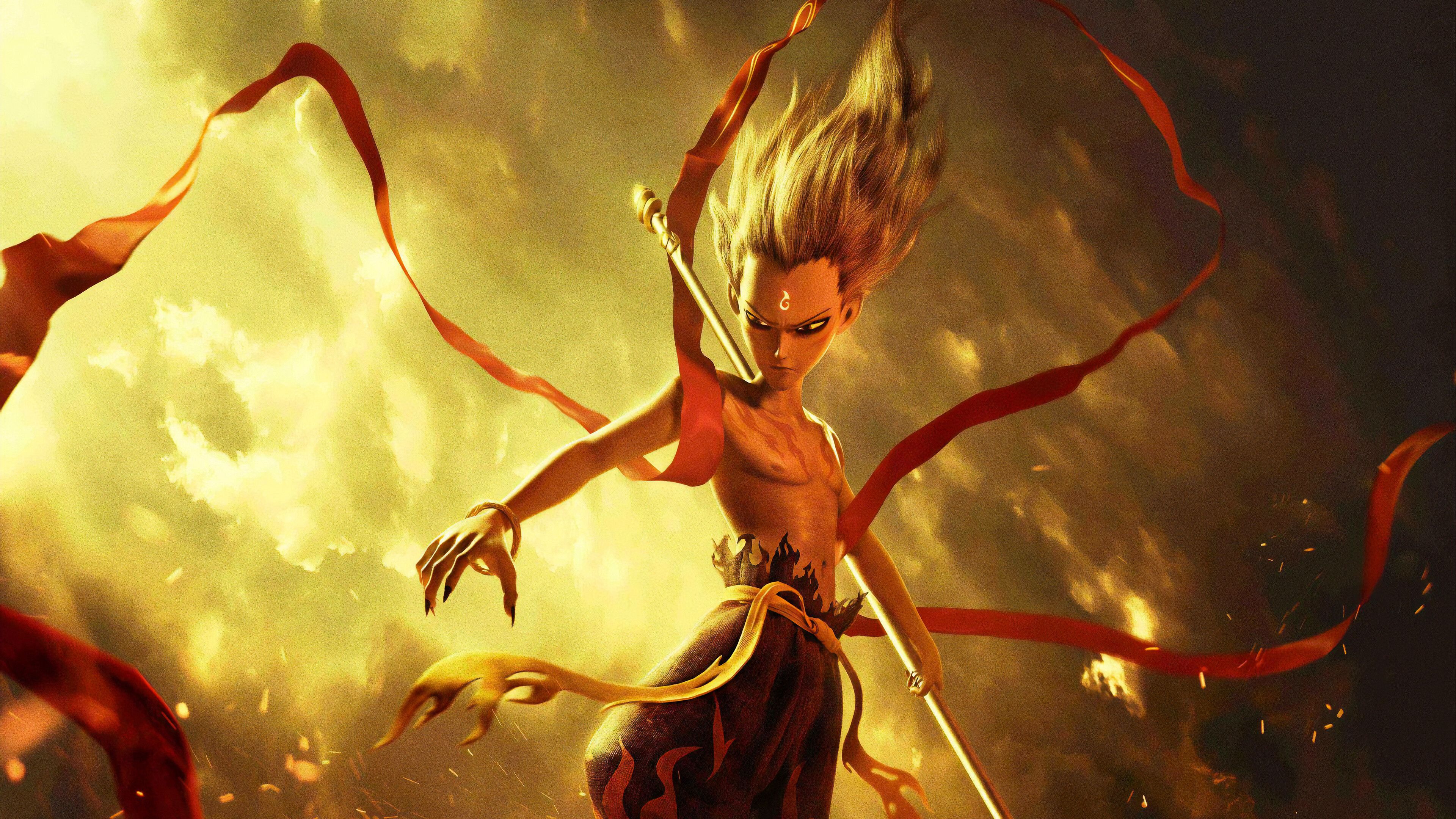 Download Movie Ne Zha 4k Ultra HD Wallpaper