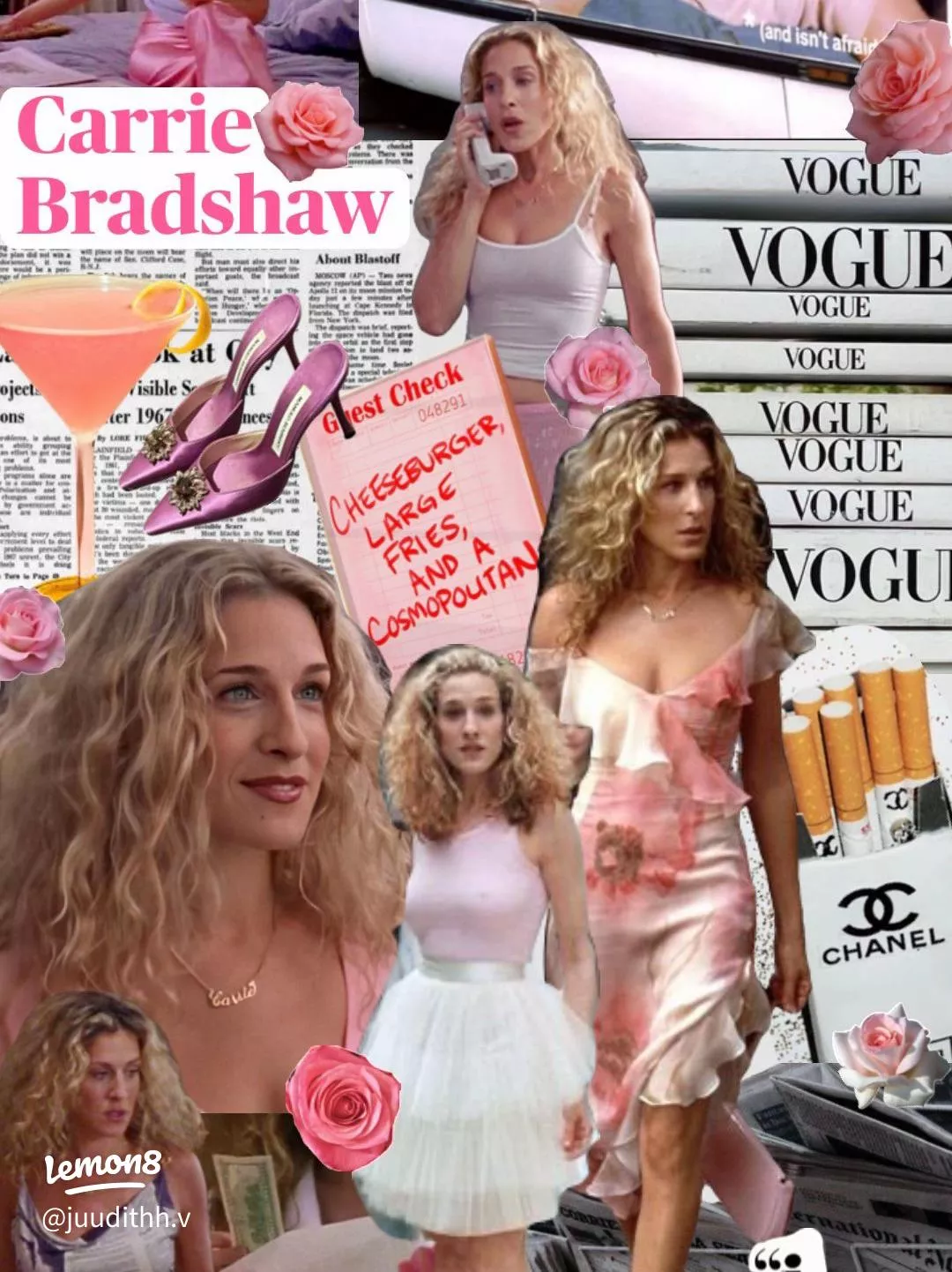 CARRIE BRADSHAW WALLPAPER