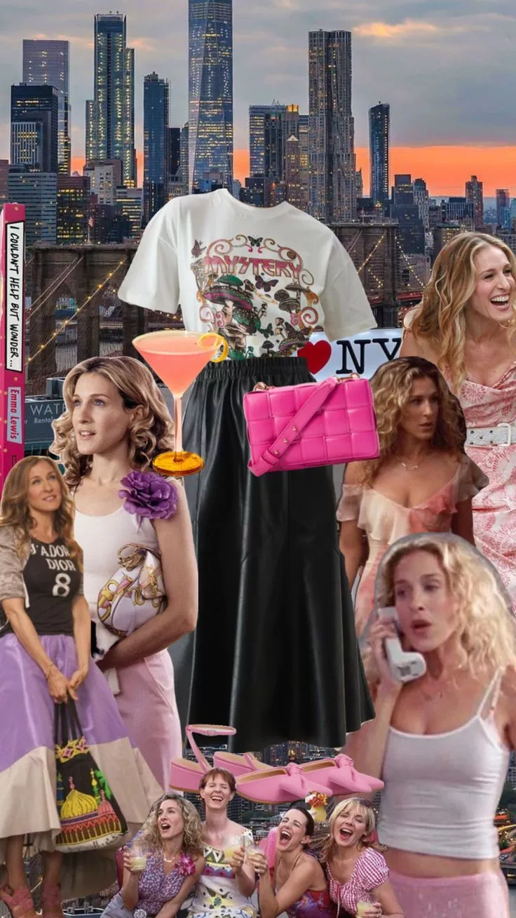 Carrie Bradshaw Look Aesthetic