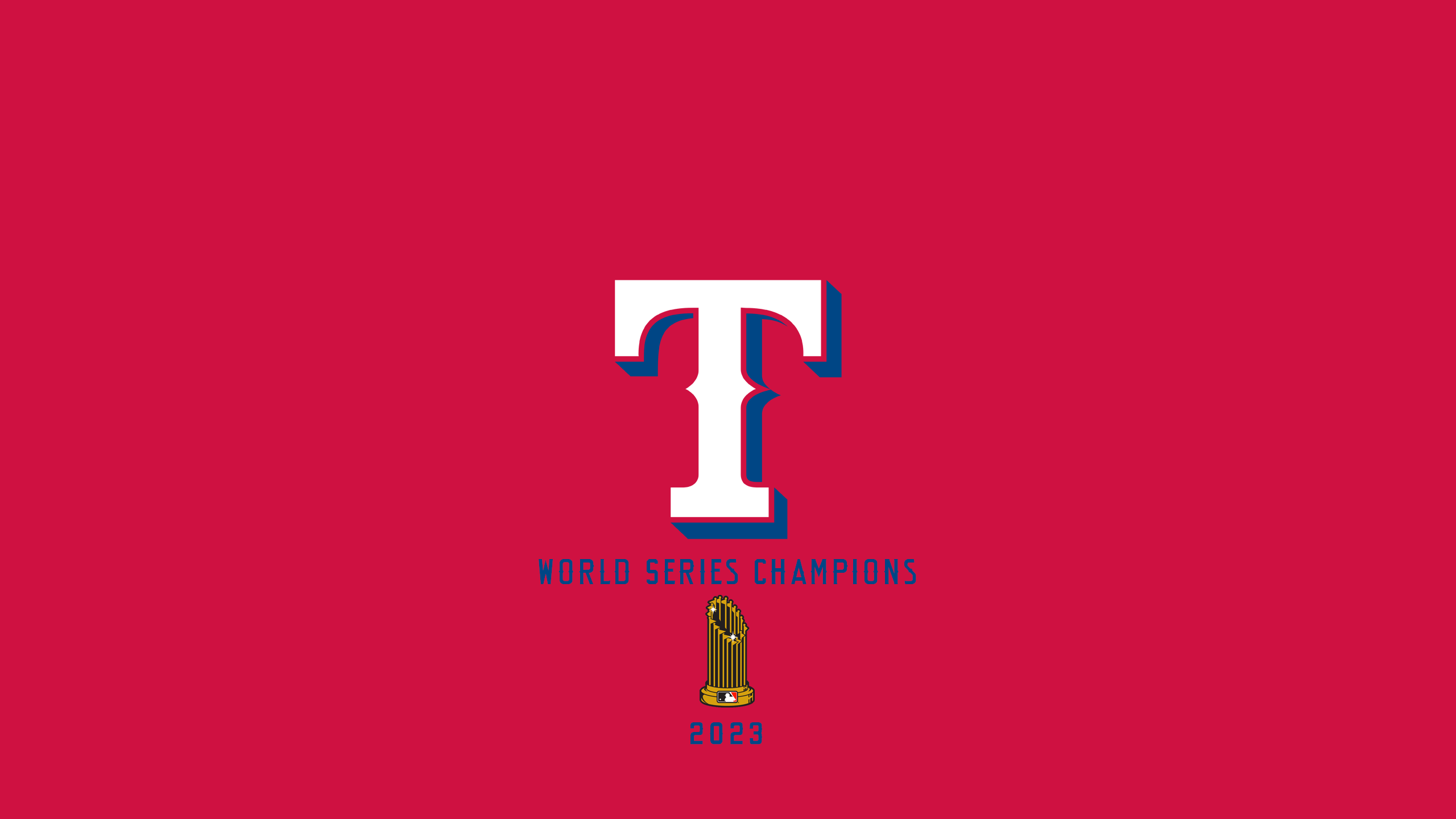 Texas Rangers Series Champs