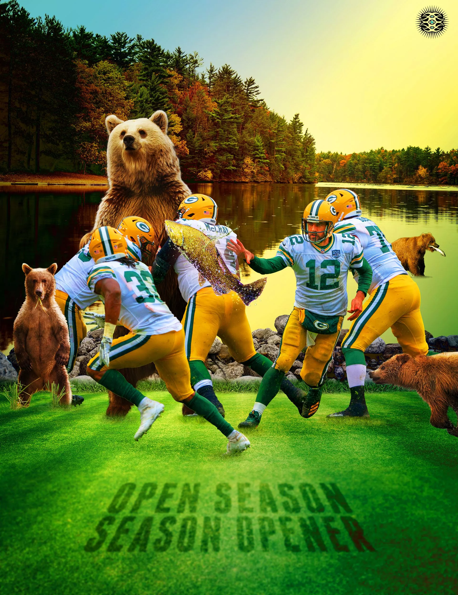 3RDi Graphics Bay Packer Wallpaper