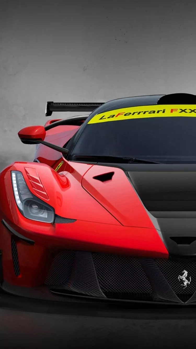 DMC LaFerrari FXXR red supercar