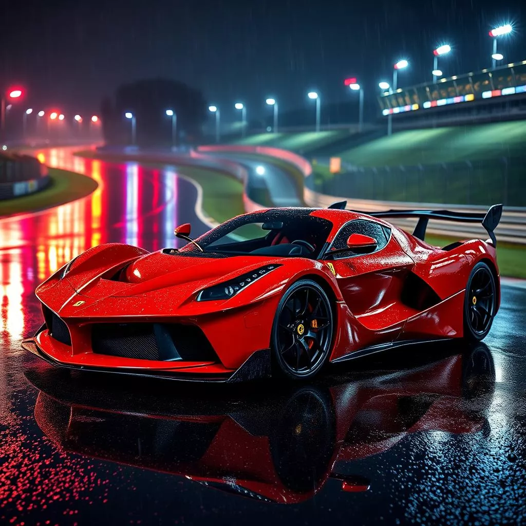 LaFerrari: Night Racing at Spa