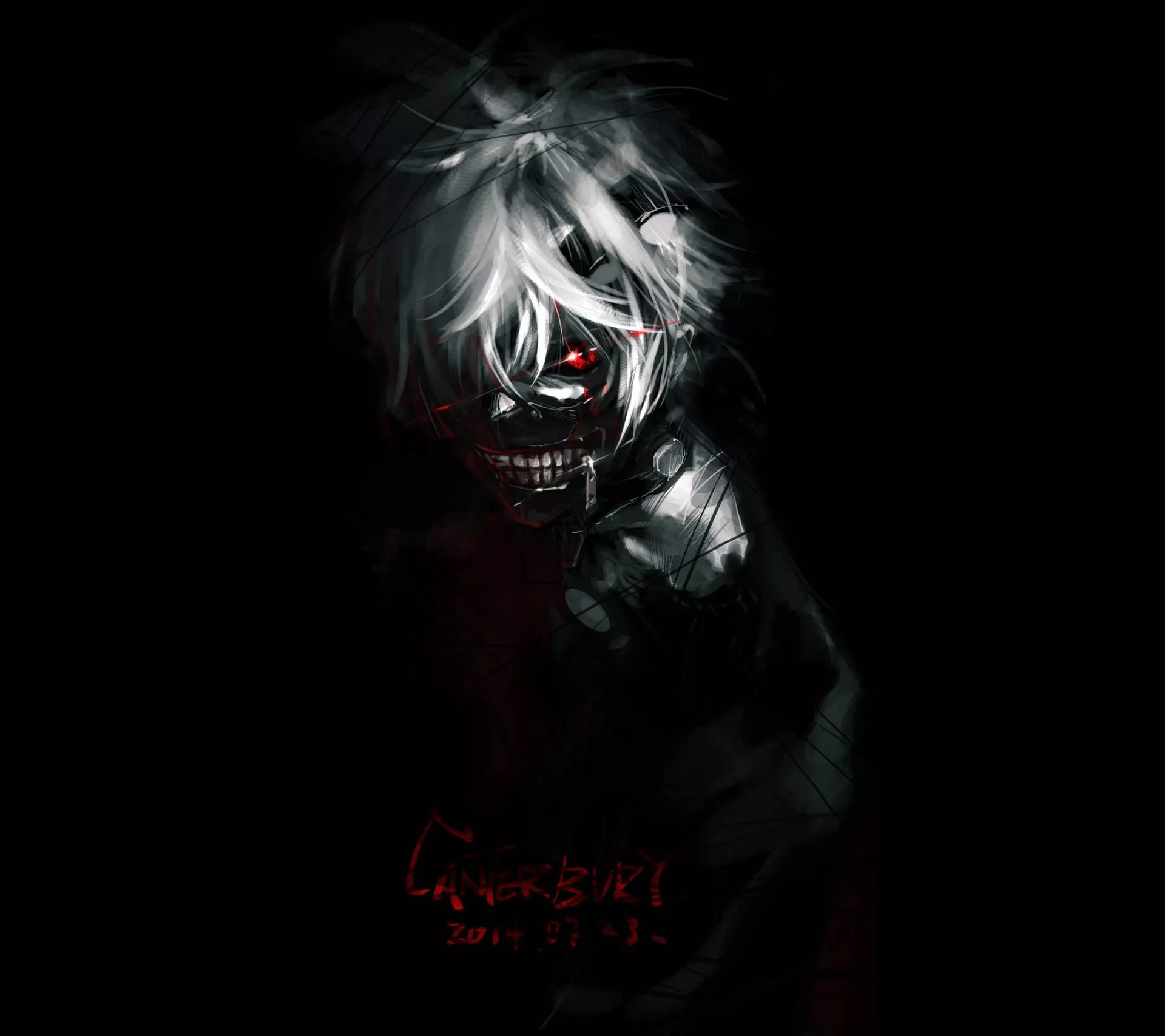Scary Anime Boy Wallpaper