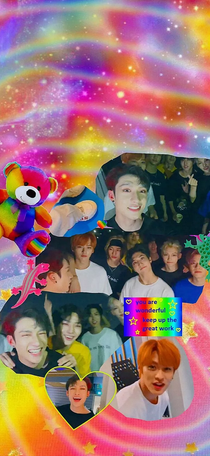 skz kidcore wallpaper