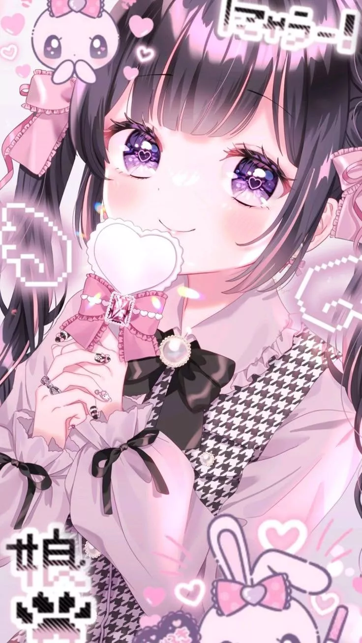 Jirai Kei wallpaper (⁠｡⁠・⁠ω⁠・⁠｡⁠)⁠ﾉ⁠♡