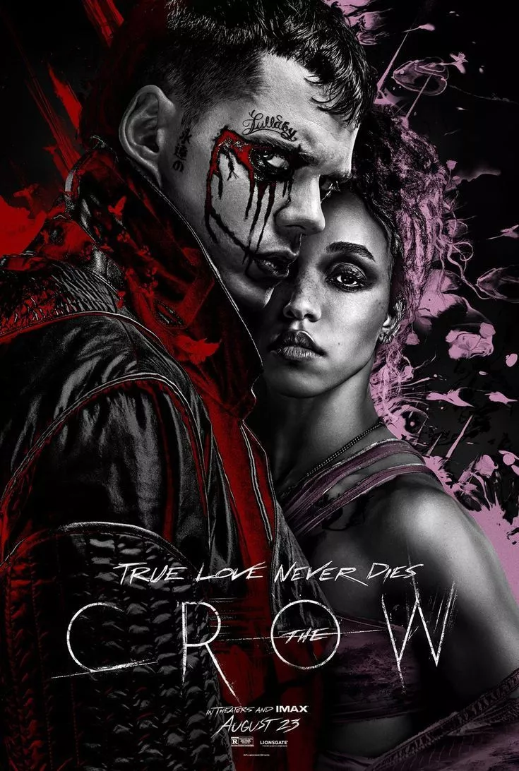 The Crow Movie Poster- Tagline