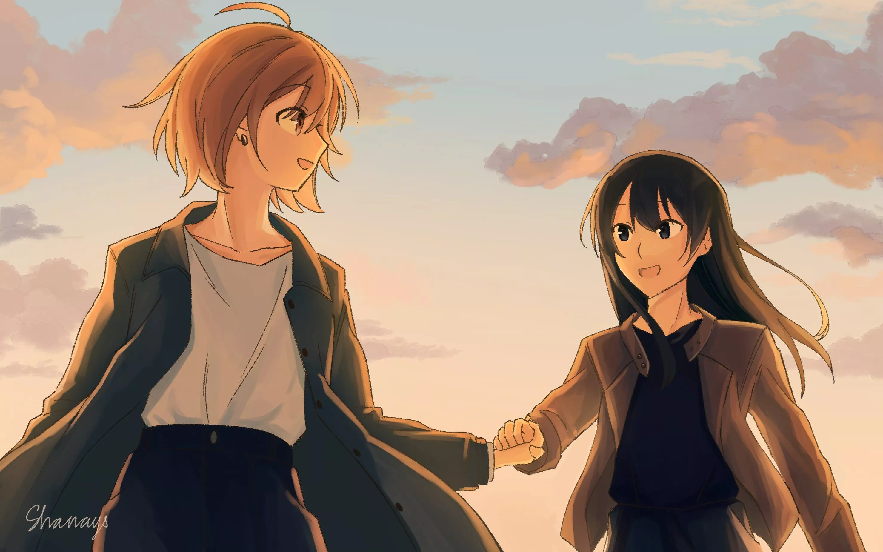 koito yuu and nanami touko yagate kimi