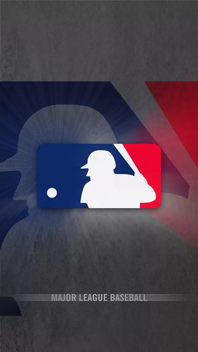 MLB Logo, baseball, HD phone wallpaper