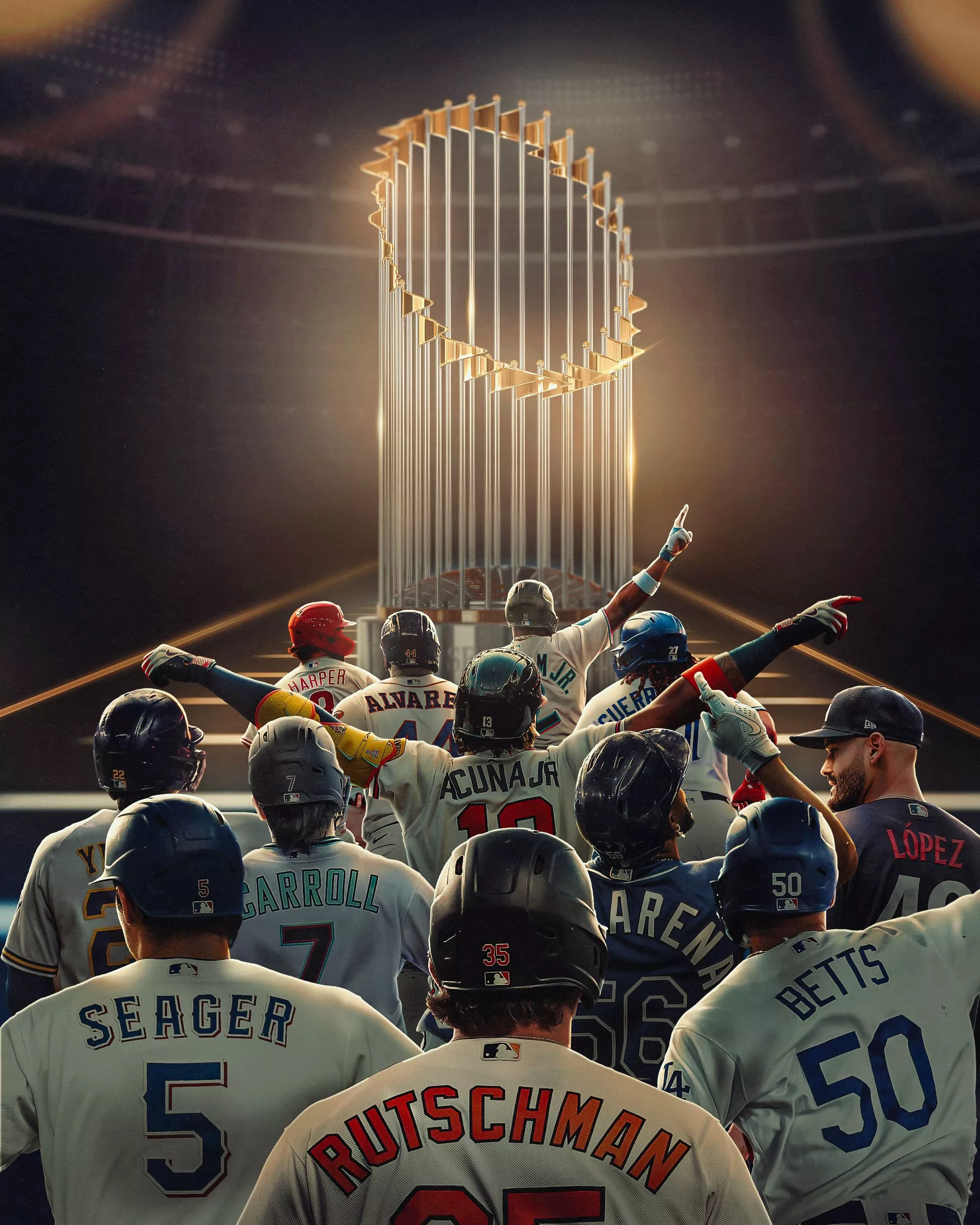 MLB teams enter. Only one