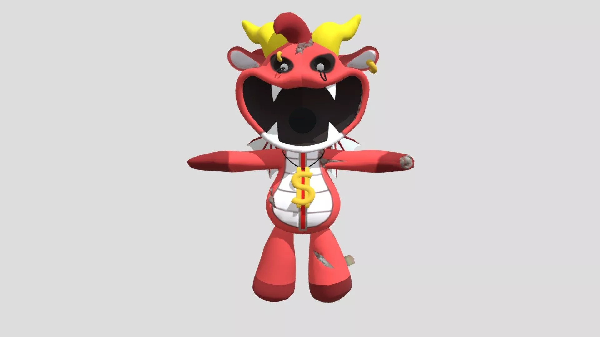 SIMON SMOKE playtime 4 rigged