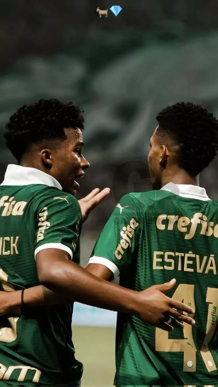 Palmeiras Endrick and Estevão