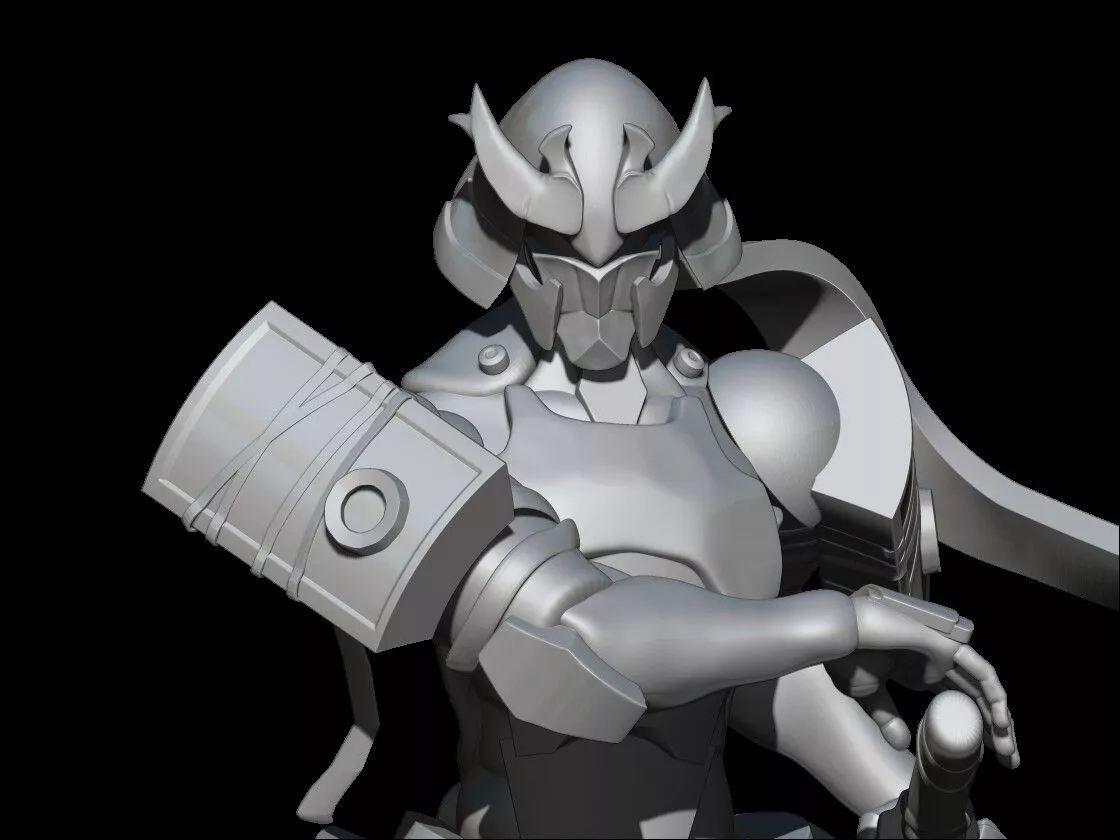 WEZAEMON THE TOMBGUARD FAN ART- SHANGRI