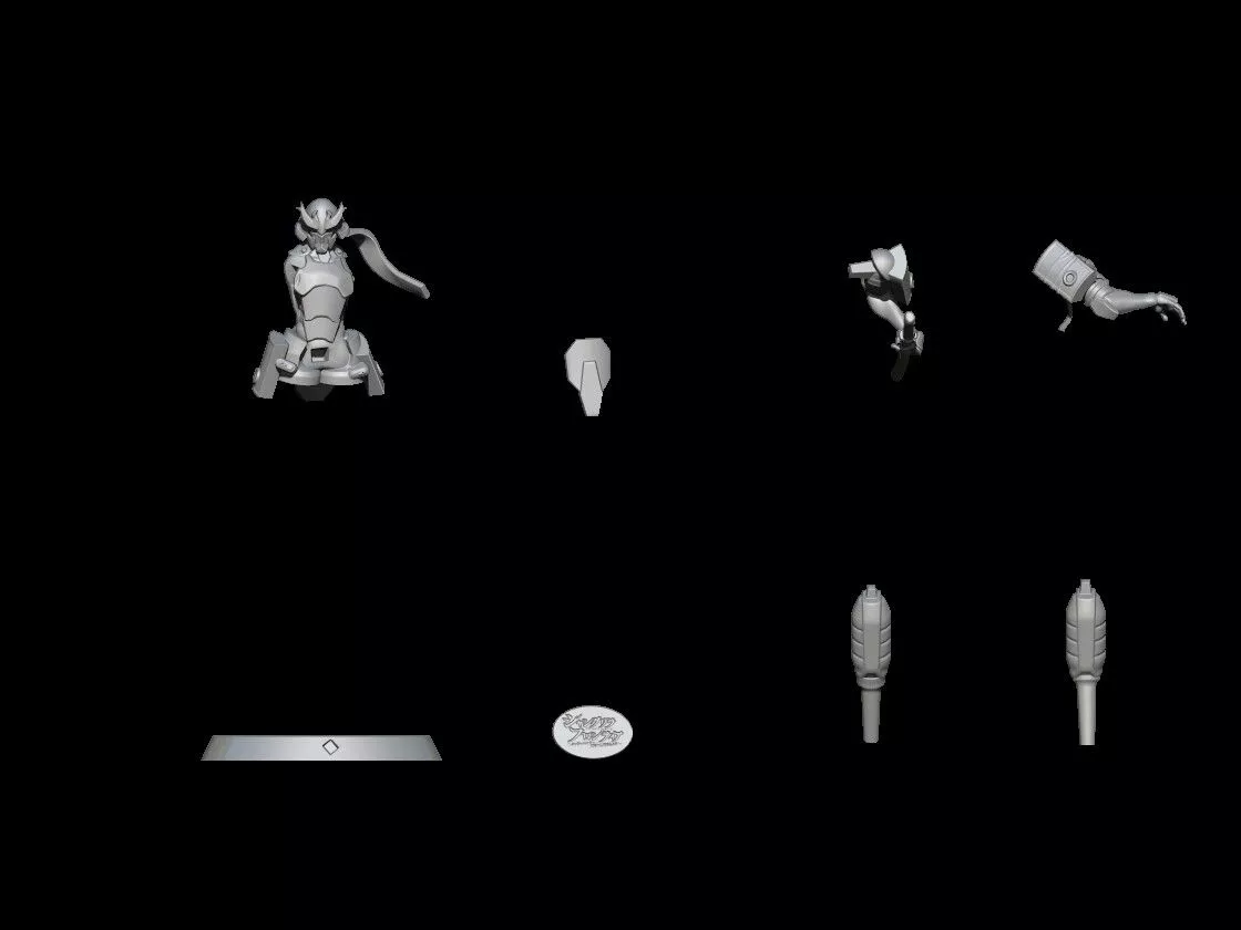 WEZAEMON THE TOMBGUARD FAN ART- SHANGRI