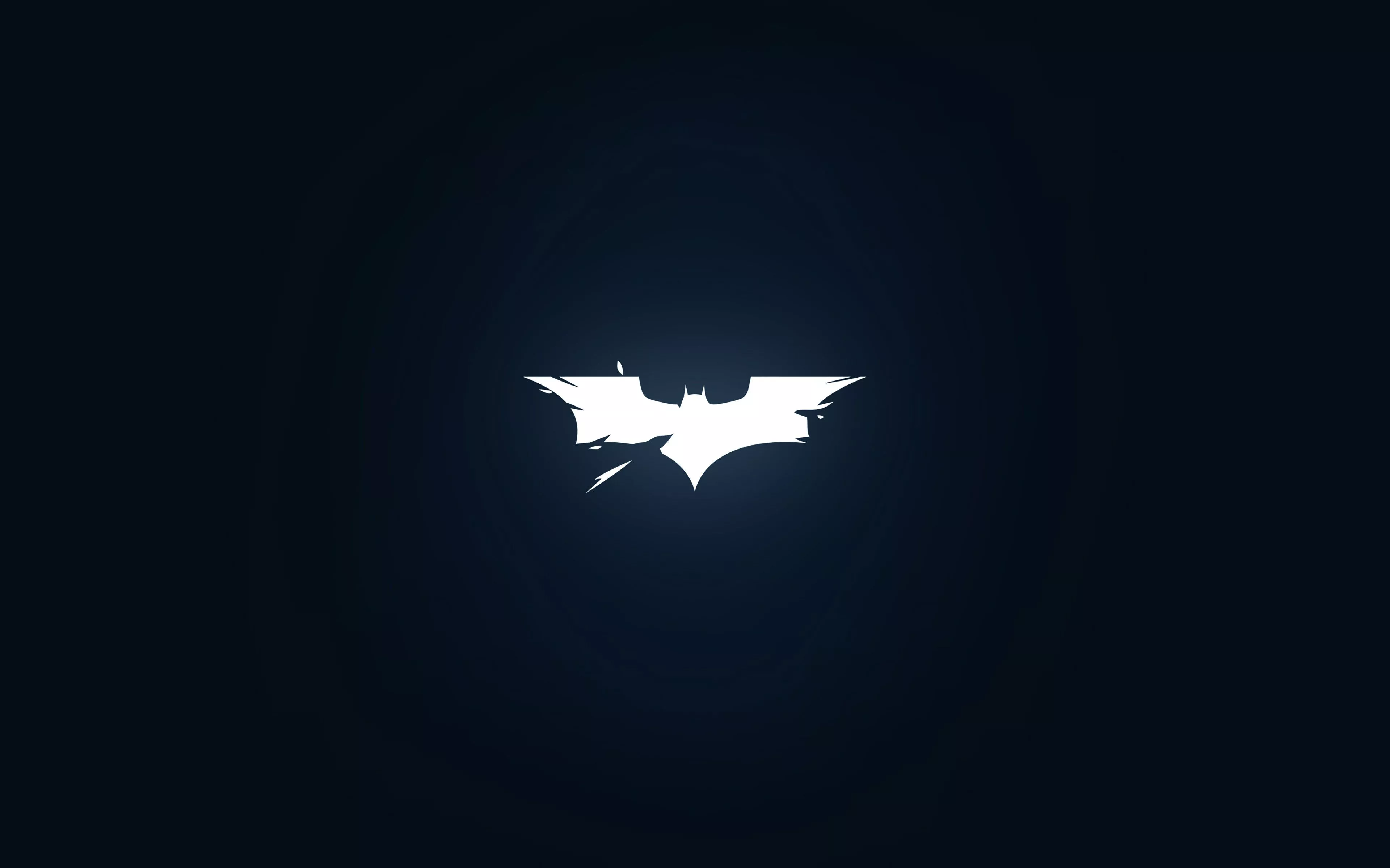 Wallpaper Batman Logo Dark Shattered