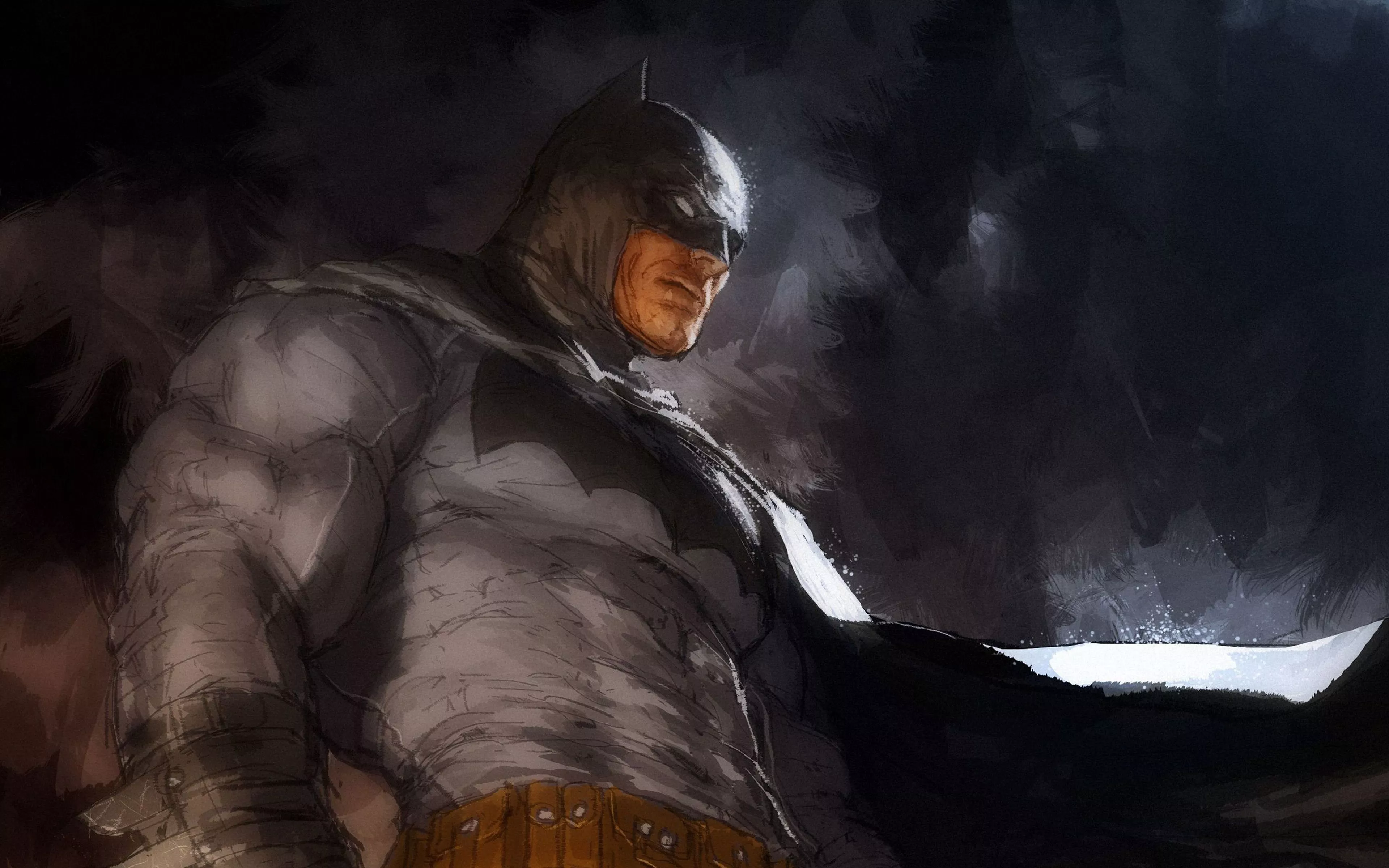Batman Art Illustration Darknight