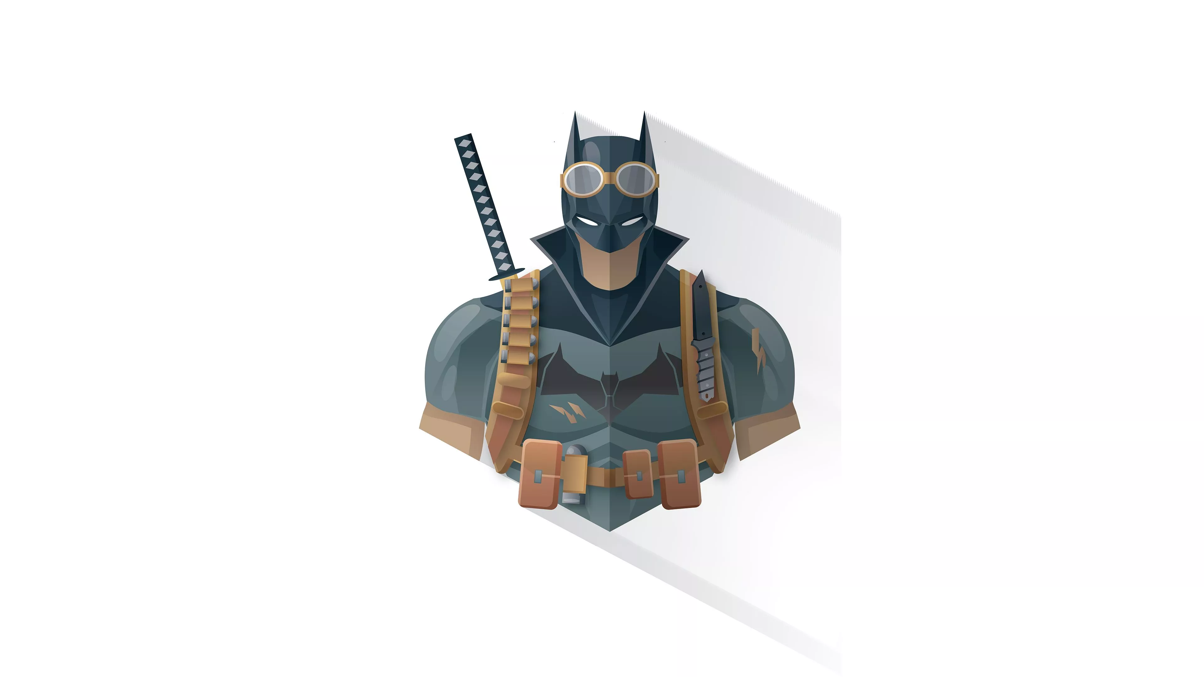 Batman Minimalist Illustration