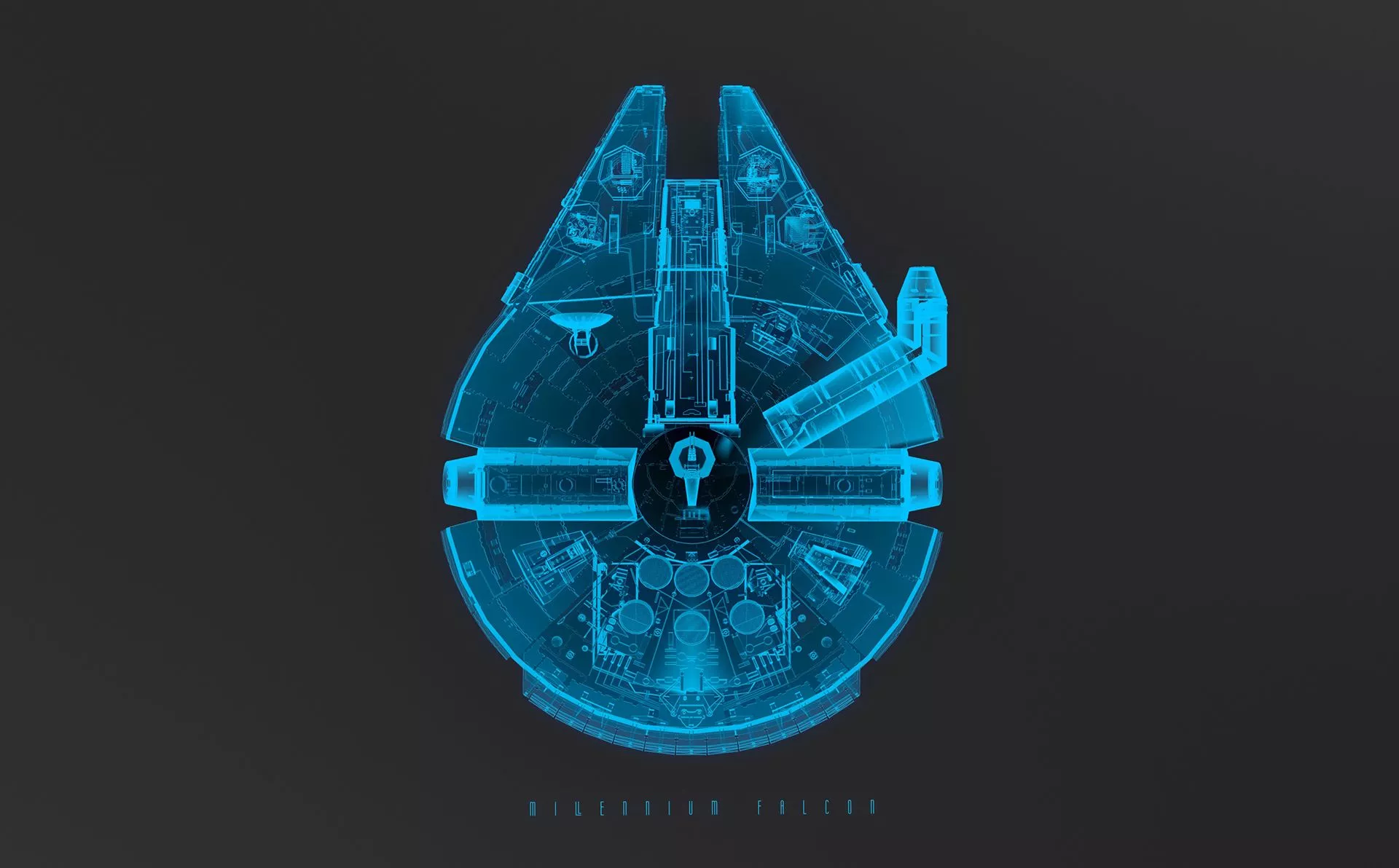 Millennium Falcon Wallpaper 2