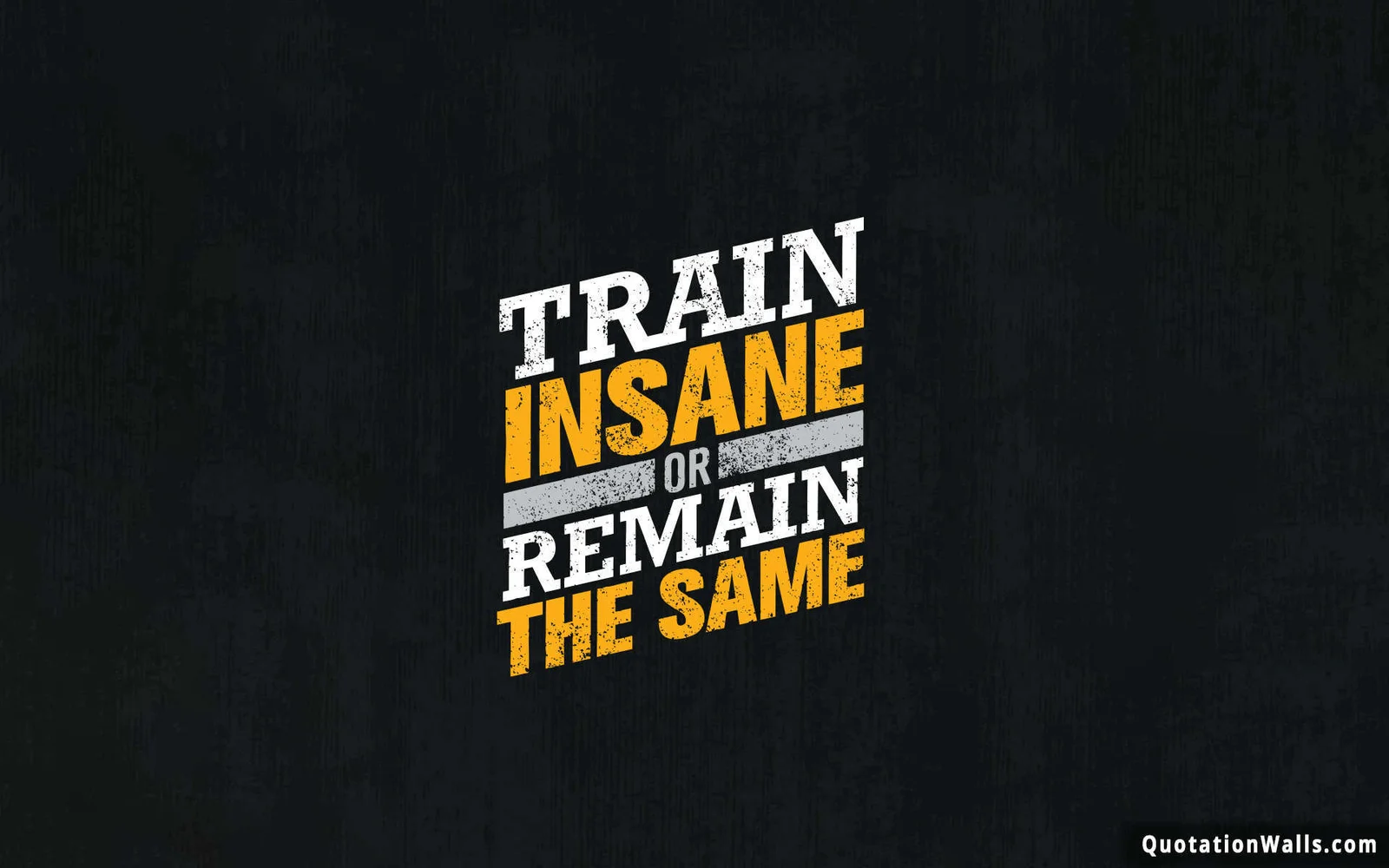 Train Insane Motivational Wallpaper
