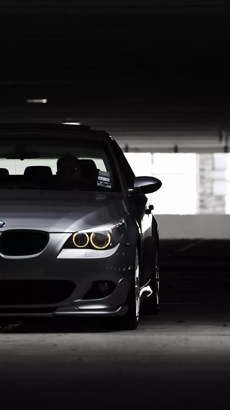 BMW e60 M5 V10, angel eyes, bmw, e60
