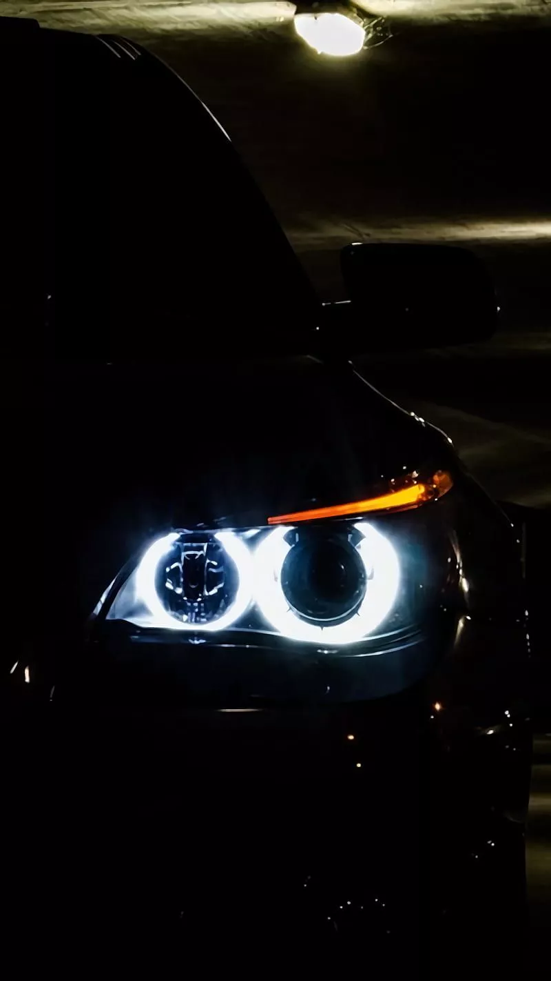 Angel eyes, bmw, e60, v10, HD phone