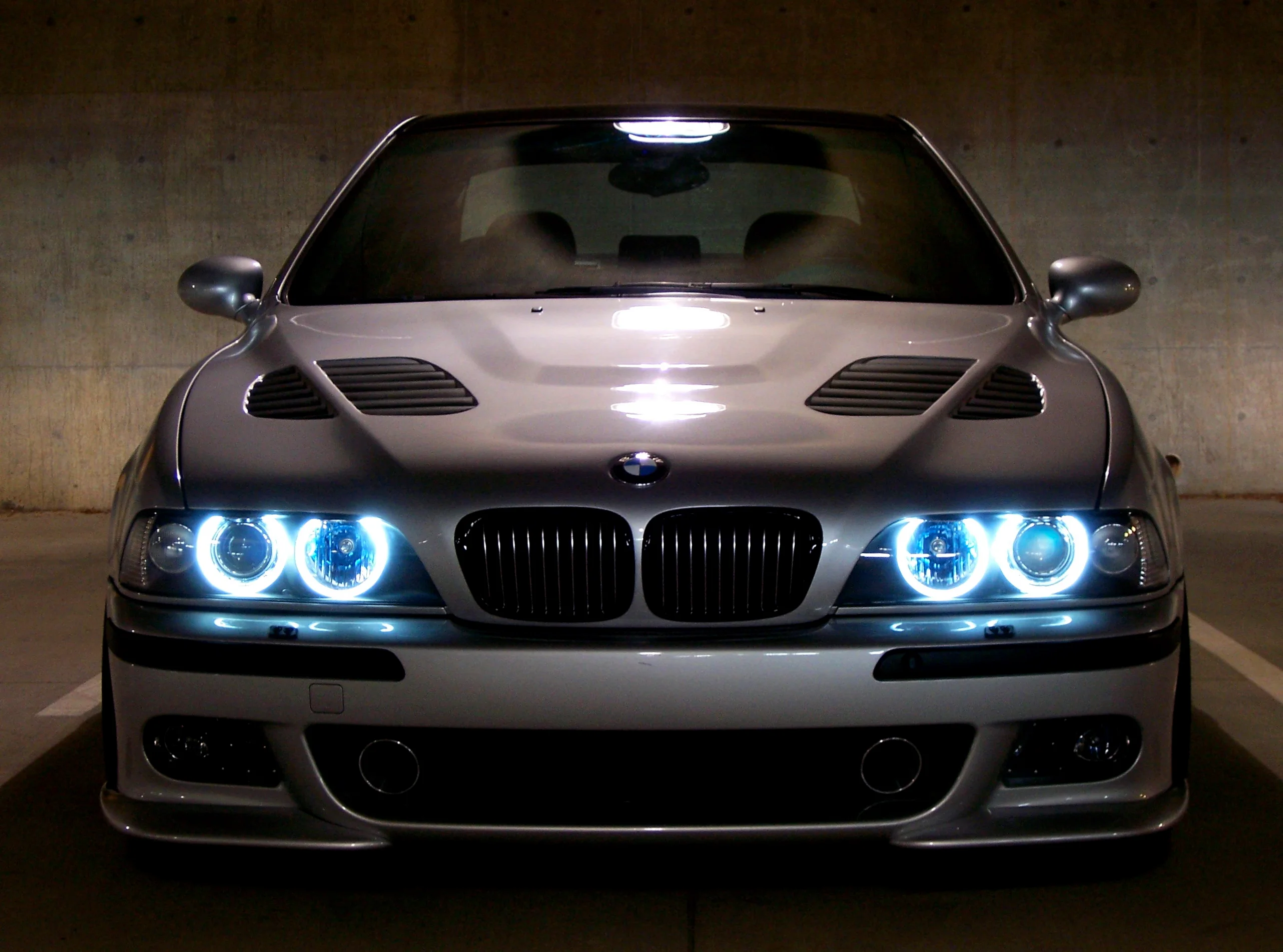 Modified E39 M5 Silver Black