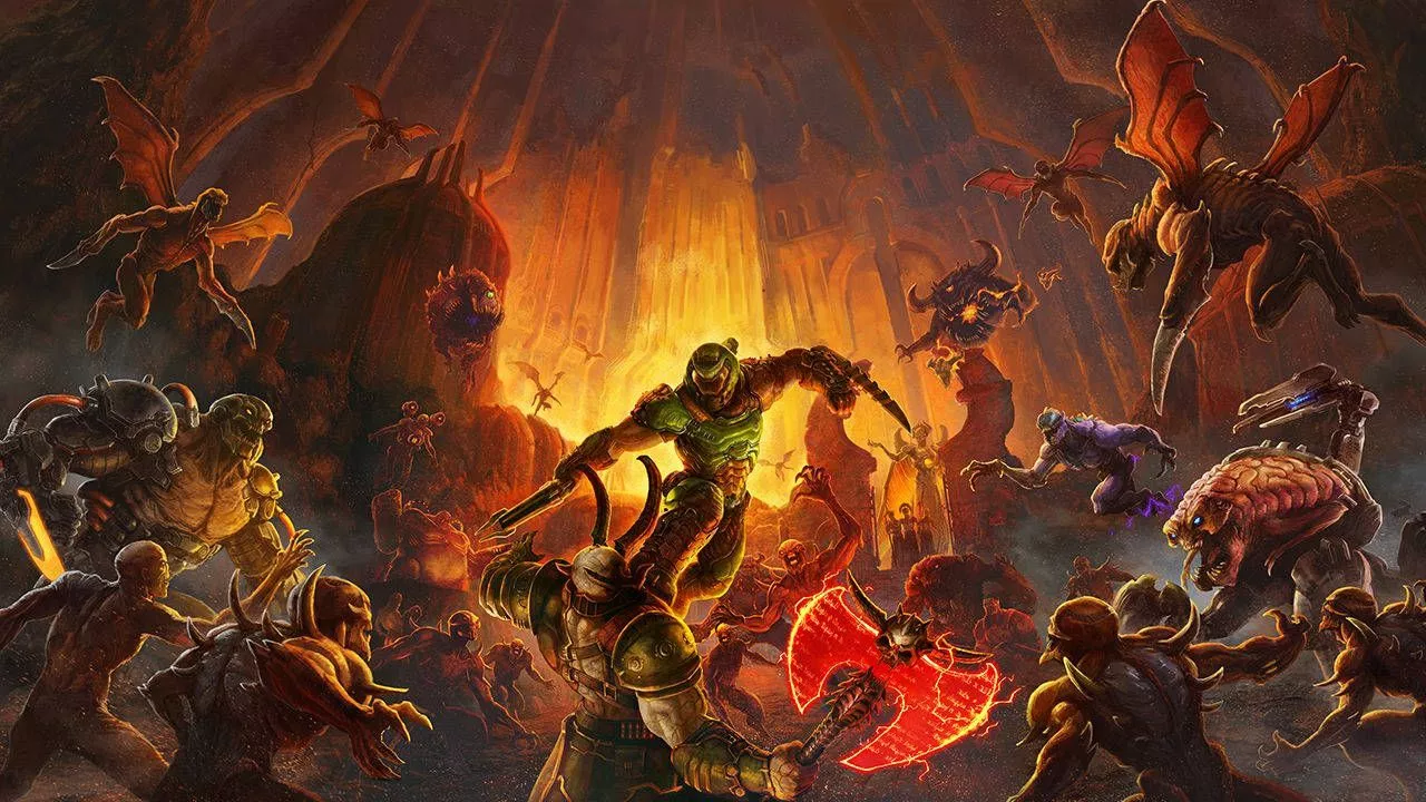 Doom Eternal HD Wallpaper