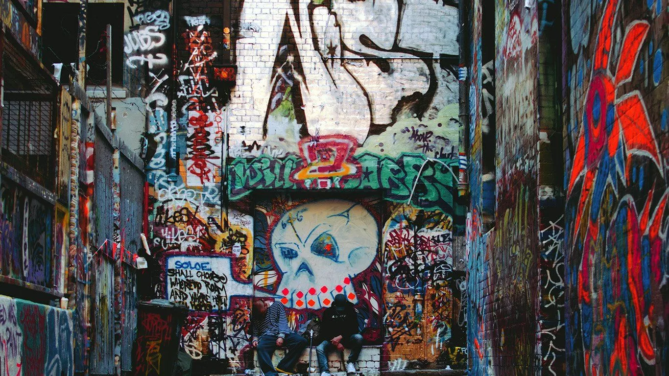 Grarfiti Street Road Grunge