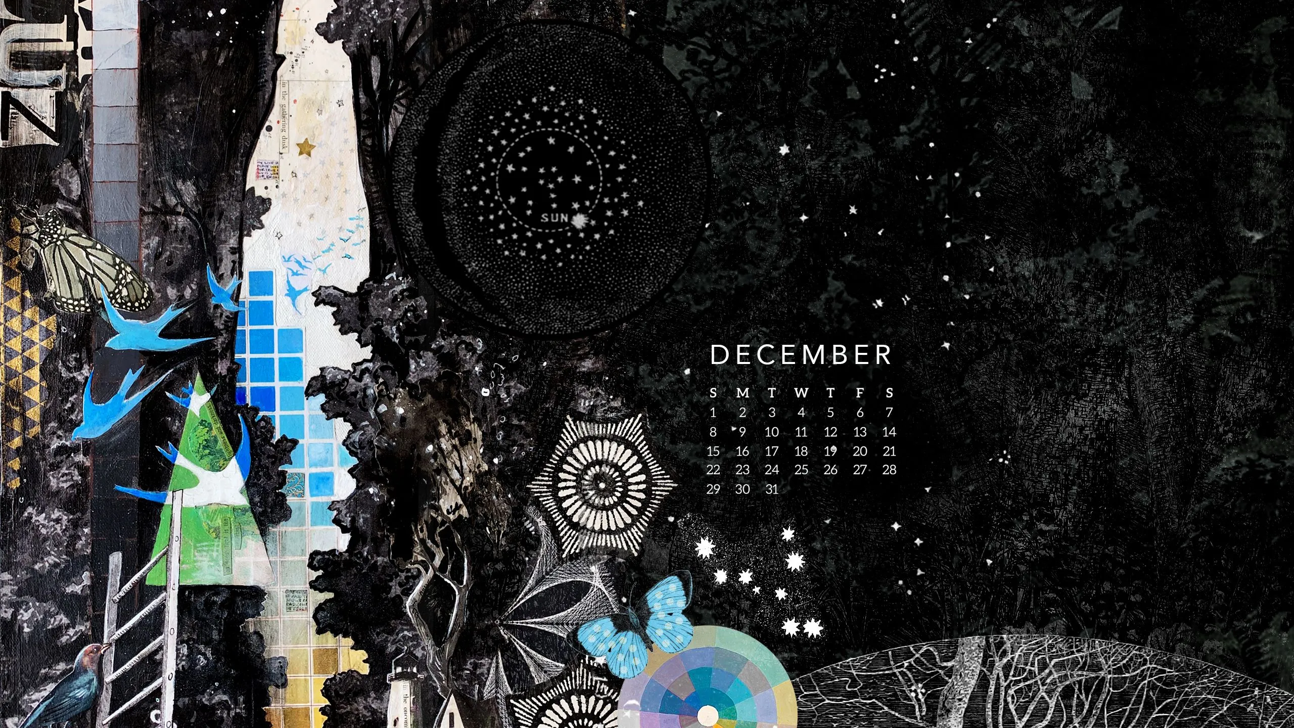 December 2019 Desktop Wallpaper