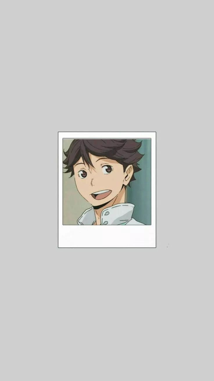 Download Toru Oikawa Polaroid Wallpaper