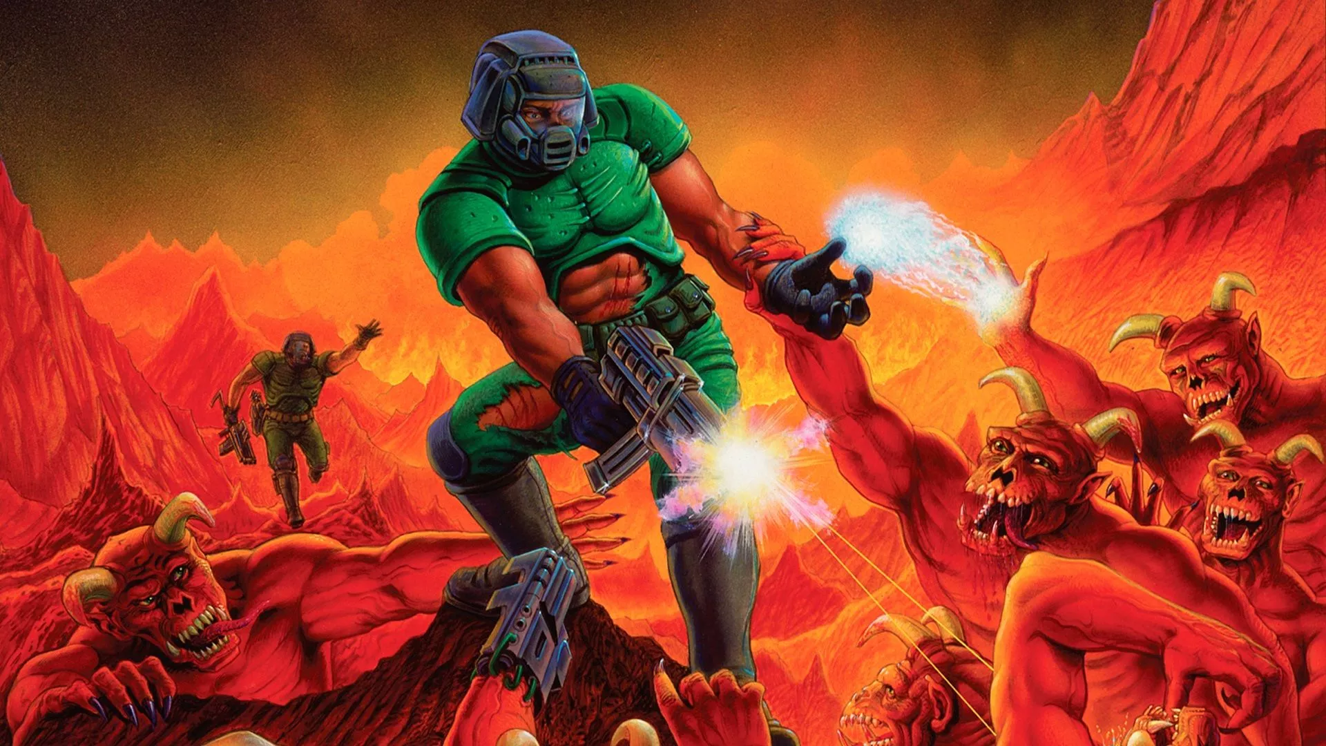 Download Doomguy HD Wallpaper