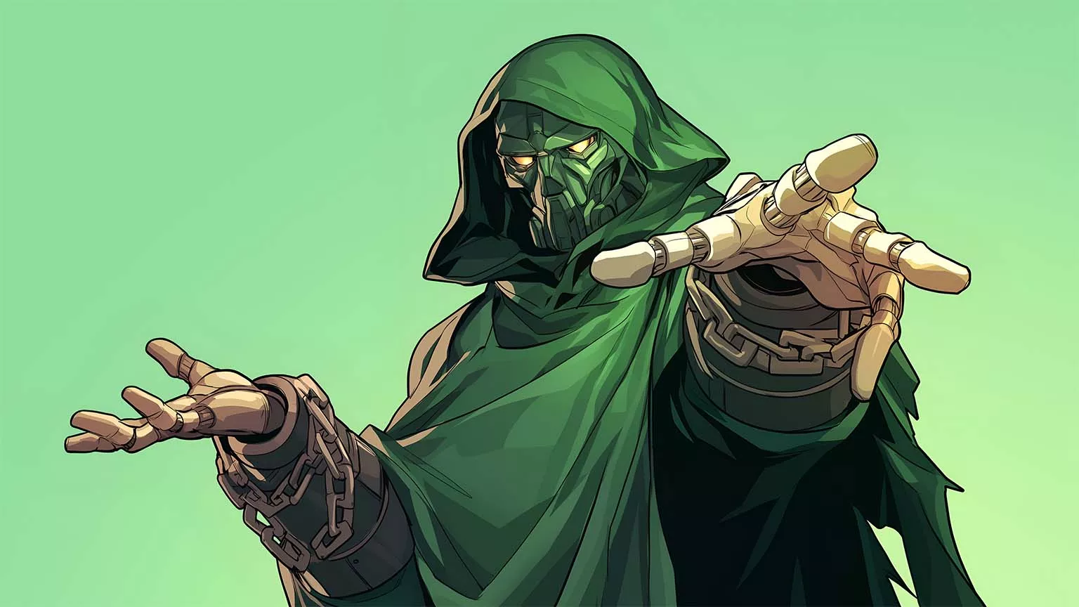 Dr. Doom Marvel Desktop Wallpaper