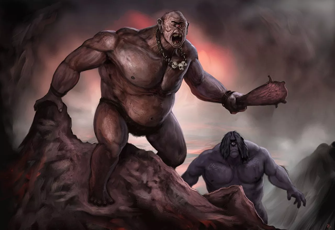 Photos Monsters Warriors Cyclops Fantasy