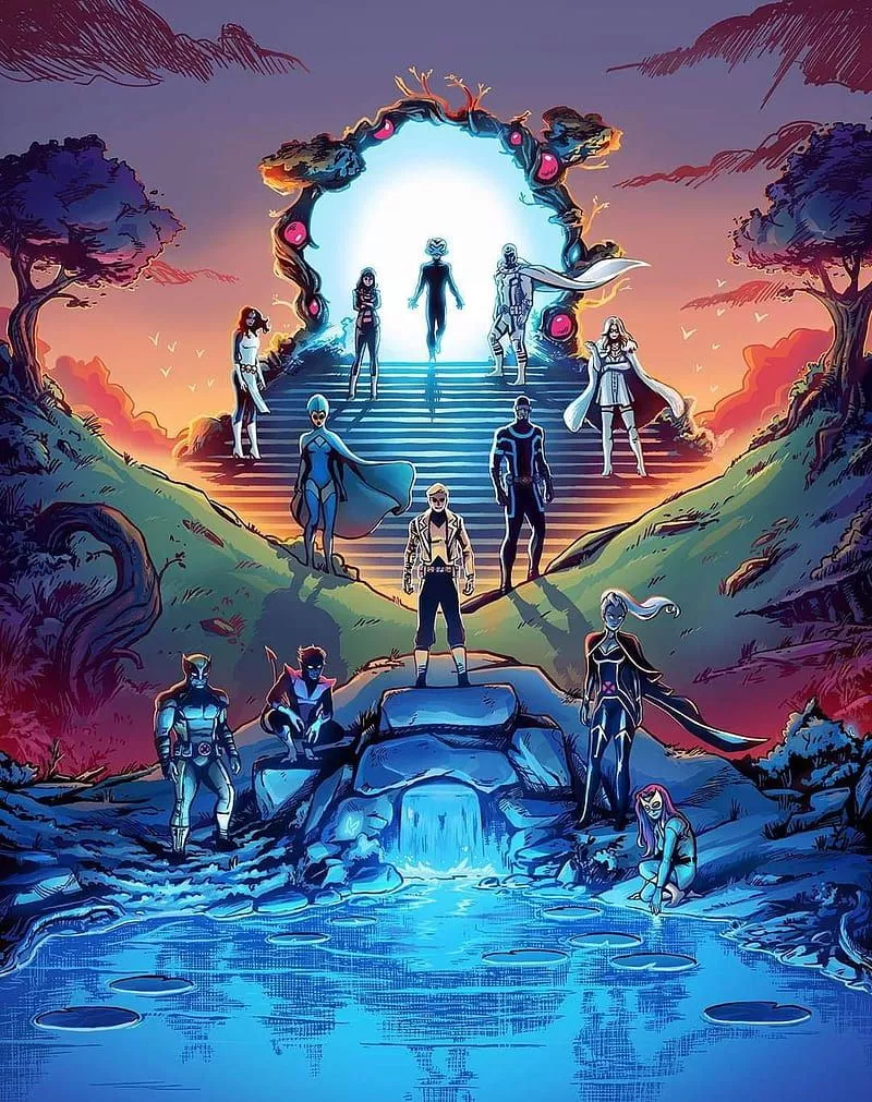 X Men, Cyclops, Wolverine, Marvel, HD Phone Wallpaper