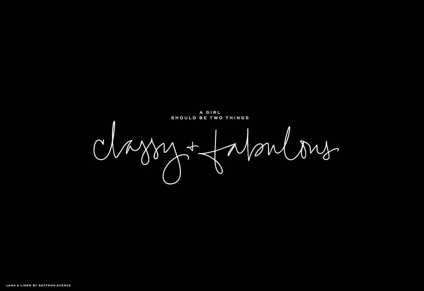 Classy And Fabulous Aesthetic Black