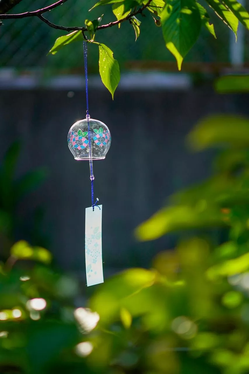 Furin Wind Chime Japanese photo