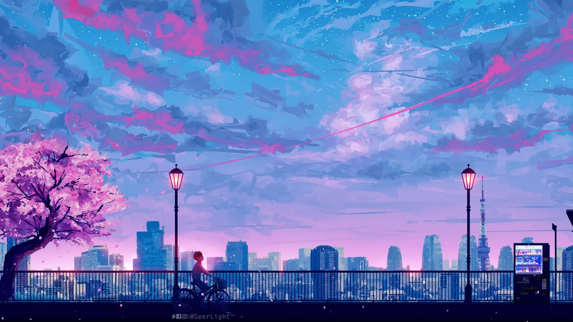 br5154 Resolution City 4k Anime Art